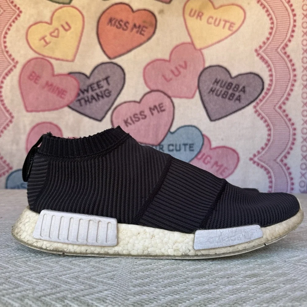 Size 13 - Adidas NMD CS1 City Sock Primeknit‎ Gore-Tex Black Shoes BY9405 Mens